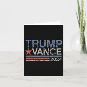 Trump Vance 2024 Retro Streep Trump Jd Vance Kaart