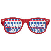 TRUMP VANCE 2024 RETRO ZONNEBRIL (Voorkant)
