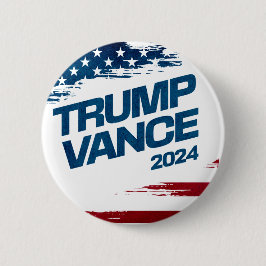 Trump Vance 2024 Ronde Button 5,7 Cm