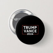 Trump Vance 2024 Ronde Button 5,7 Cm (Voorkant /achterkant)
