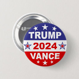 TRUMP VANCE 2024 RONDE BUTTON 5,7 CM