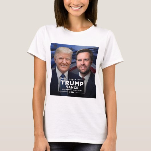 Trump/Vance 2024 Shirt (Voorkant)
