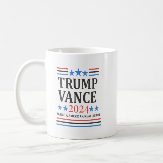 Trump Vance 2024 Shirt Koffiemok (Links)