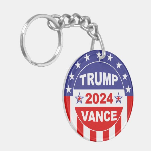 TRUMP VANCE 2024 SLEUTELHANGER (Voorkant Links)