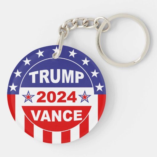 TRUMP VANCE 2024 SLEUTELHANGER (Achterkant)