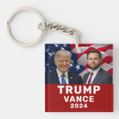 Trump Vance 2024 Sleutelhanger (voorkant)