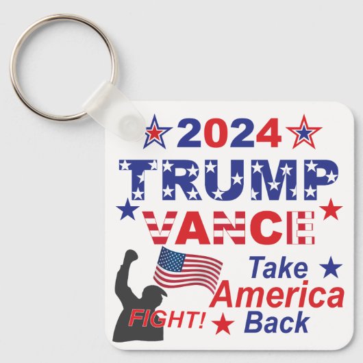 TRUMP VANCE 2024 SLEUTELHANGER (Voorkant)