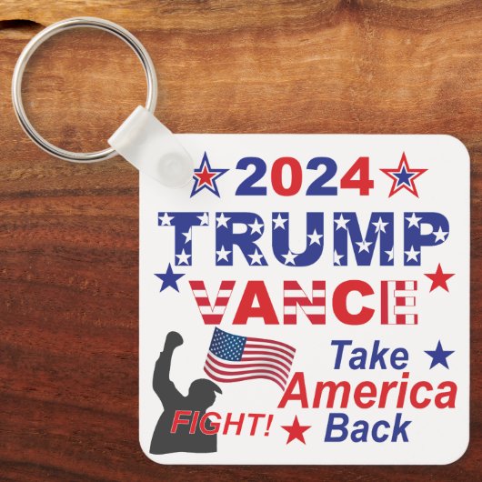 TRUMP VANCE 2024 SLEUTELHANGER (Voorkant)