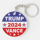 TRUMP VANCE 2024 SLEUTELHANGER (Achterkant)
