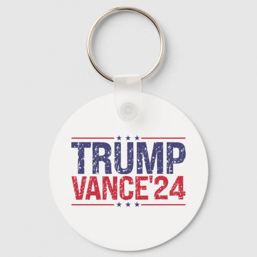 Trump Vance 2024 Sleutelhanger (Achterkant)