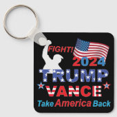 TRUMP VANCE 2024 SLEUTELHANGER (Voorkant)