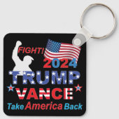 TRUMP VANCE 2024 SLEUTELHANGER (Achterkant)