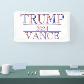 Trump Vance 2024 Spandoek (Beurs)