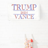 Trump Vance 2024 Spandoek (Insitu)