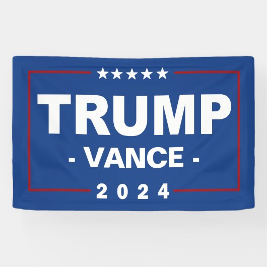 TRUMP / VANCE 2024 SPANDOEK (Horizontaal)