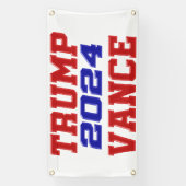 Trump Vance 2024 Spandoek (Verticaal)