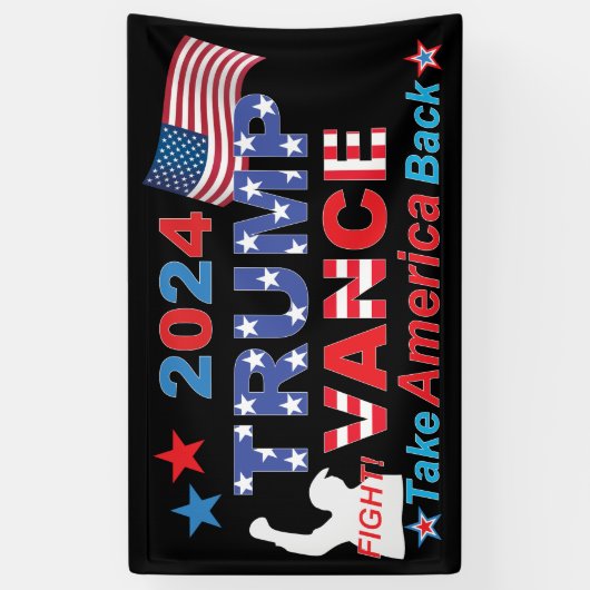 TRUMP VANCE 2024 SPANDOEK (Verticaal)