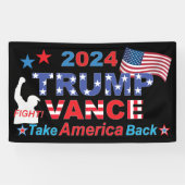 TRUMP VANCE 2024 SPANDOEK (Horizontaal)