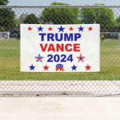 Trump Vance 2024 Spandoek (Insitu)