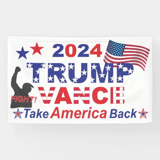 TRUMP VANCE 2024 SPANDOEK (Horizontaal)