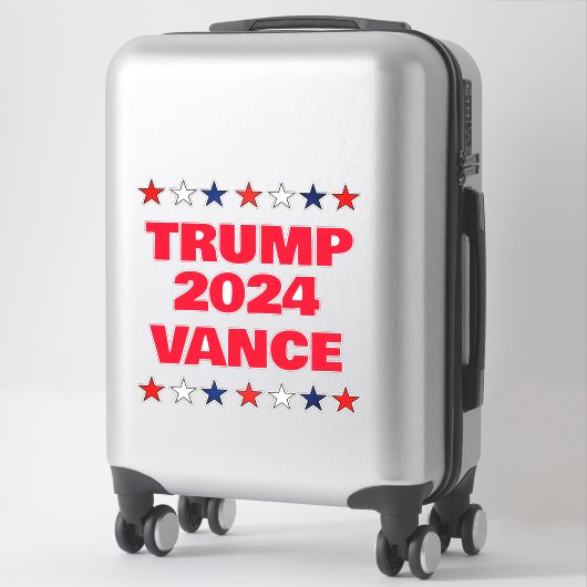 Trump Vance 2024 Sticker (Koffer)