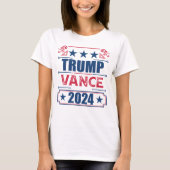 Trump Vance 2024 T-shirt (Voorkant)