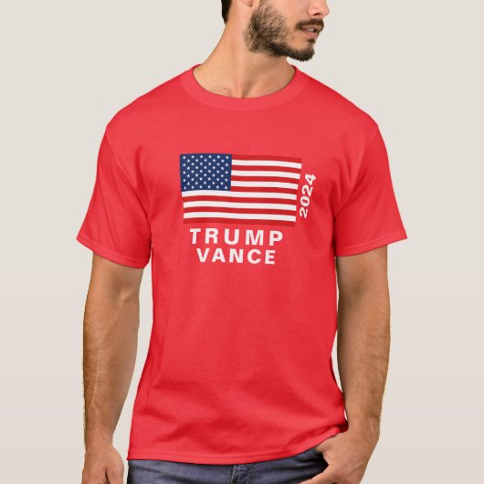 TRUMP VANCE 2024 T-shirt (Voorkant)