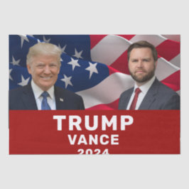 Trump Vance 2024 Tissuepapier