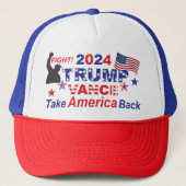 TRUMP VANCE 2024 TRUCKER PET (Voorkant)