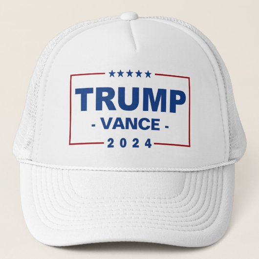 TRUMP / VANCE 2024 TRUCKER PET (Voorkant)