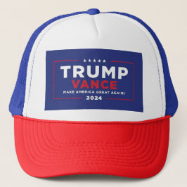 Trump/Vance 2024 Trucker Pet