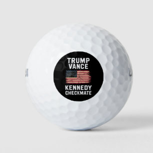Trump Vance 2024 Trump Vance Kennedy Checkmate Golfballen