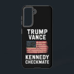 Trump Vance 2024 Trump Vance Kennedy Checkmate Samsung Galaxy Hoesje<br><div class="desc">Trump Vance 2024 Trump Vance Kennedy Checkmate</div>