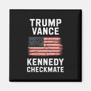 Trump Vance 2024 Trump Vance Kennedy Schaakmat Magneet