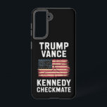 Trump Vance 2024 Trump Vance Kennedy Schaakmat Samsung Galaxy Hoesje<br><div class="desc">Trump Vance 2024 Trump Vance Kennedy Schaakmat</div>