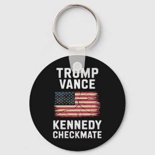 Trump Vance 2024 Trump Vance Kennedy Schaakmat Sleutelhanger