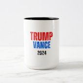 TRUMP VANCE 2024 TWEEKLEURIGE KOFFIEMOK (Center)