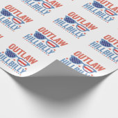 Trump Vance 2024 Verboden Hillbilly-verkiezing Cadeaupapier (Hoek)