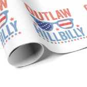 Trump Vance 2024 Verboden Hillbilly-verkiezing Cadeaupapier (Rol Hoek)