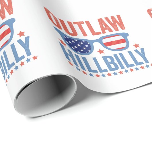 Trump Vance 2024 Verboden Hillbilly-verkiezing   Cadeaupapier (Rol Hoek)