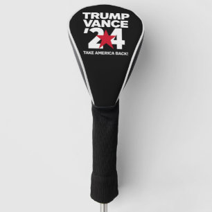 Trump Vance 2024 verkiezing Trump 2024 Golfheadcover