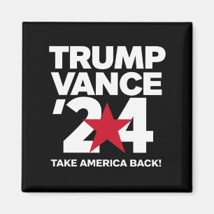Trump Vance 2024 verkiezing Trump 2024 Magneet