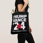 Trump Vance 2024 verkiezing Trump 2024 Tote Bag (Dichtbij)