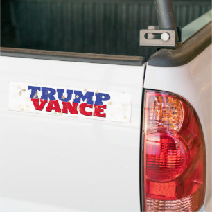 TRUMP & VANCE 2024 Verkiezingen Bumpersticker