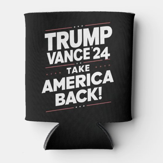 Trump Vance 2024 Vice President VP 2024 Verkiezing Blikjeskoeler (Voorkant)