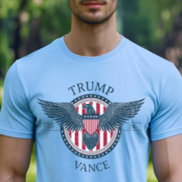 Trump Vance 2024 voor President T-shirt