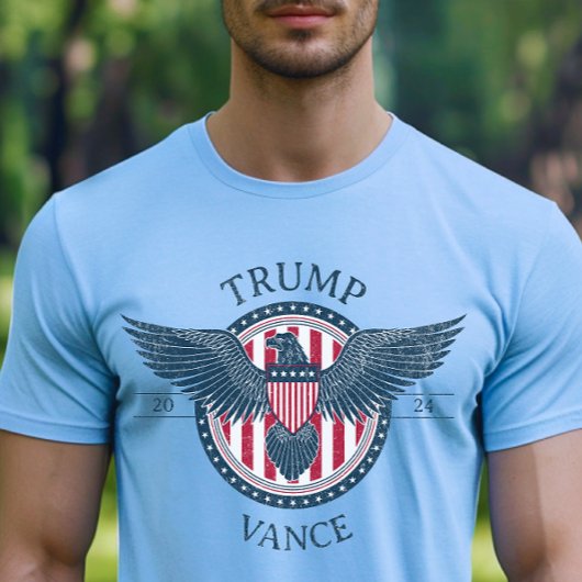 Trump Vance 2024 voor President T-shirt