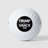 Trump Vance 2024 voor President VP USA Golfballen (Voorkant)