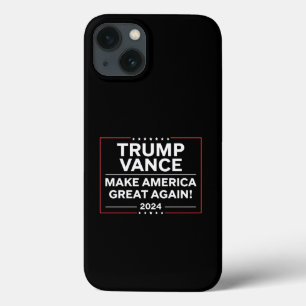 Trump Vance 2024 Voorzitter JD Vance Vice MAGA Case-Mate iPhone Case