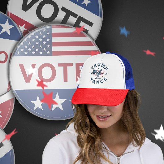 Trump Vance 2024 Vrouwen Trucker Pet